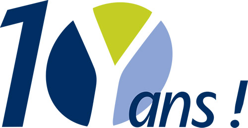 Le logo des 10 ans d'Handynamic