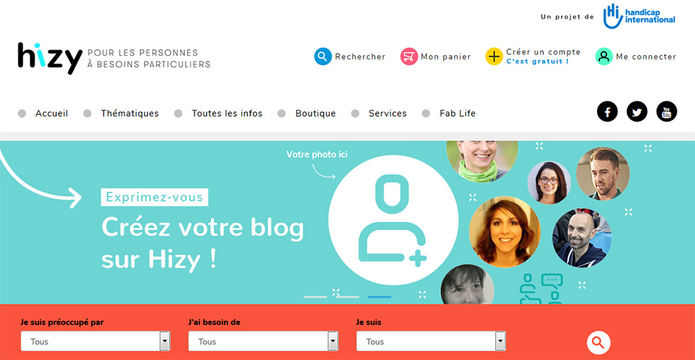 Hizy, La Plateforme Dédiée Aux Aidants Des Personnes Handicapées