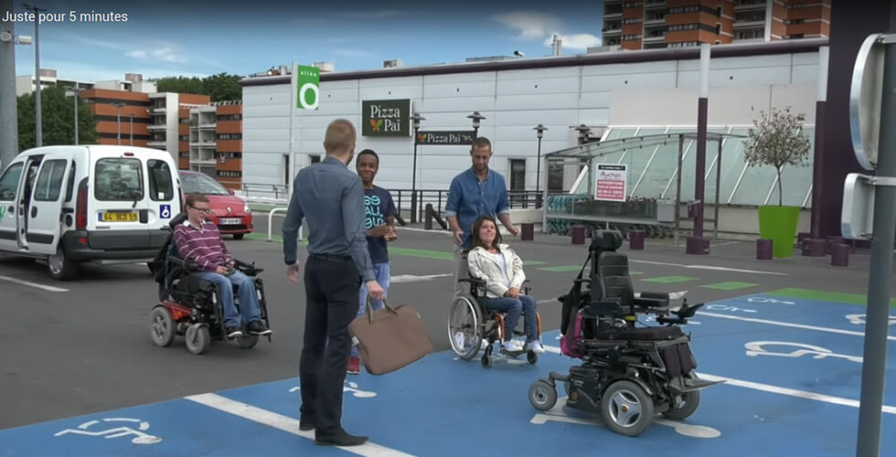 « Juste Pour 5 Minutes », Une Vidéo Qui Fait Réfléchir L’occupation Des Places Handicap