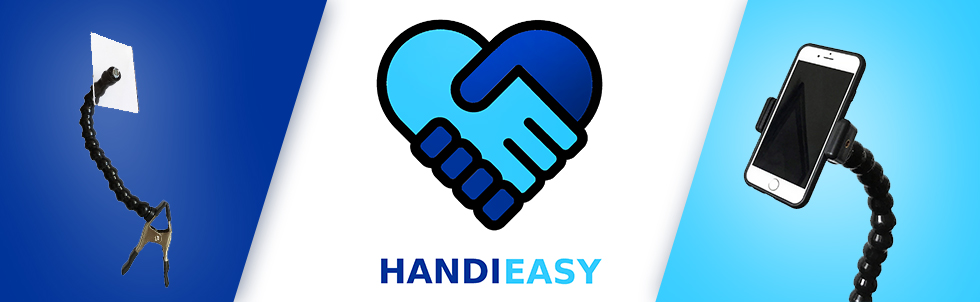 Handieasy, Des Bras Articulés Avec Support à Fixer Sur Fauteuil Roulant