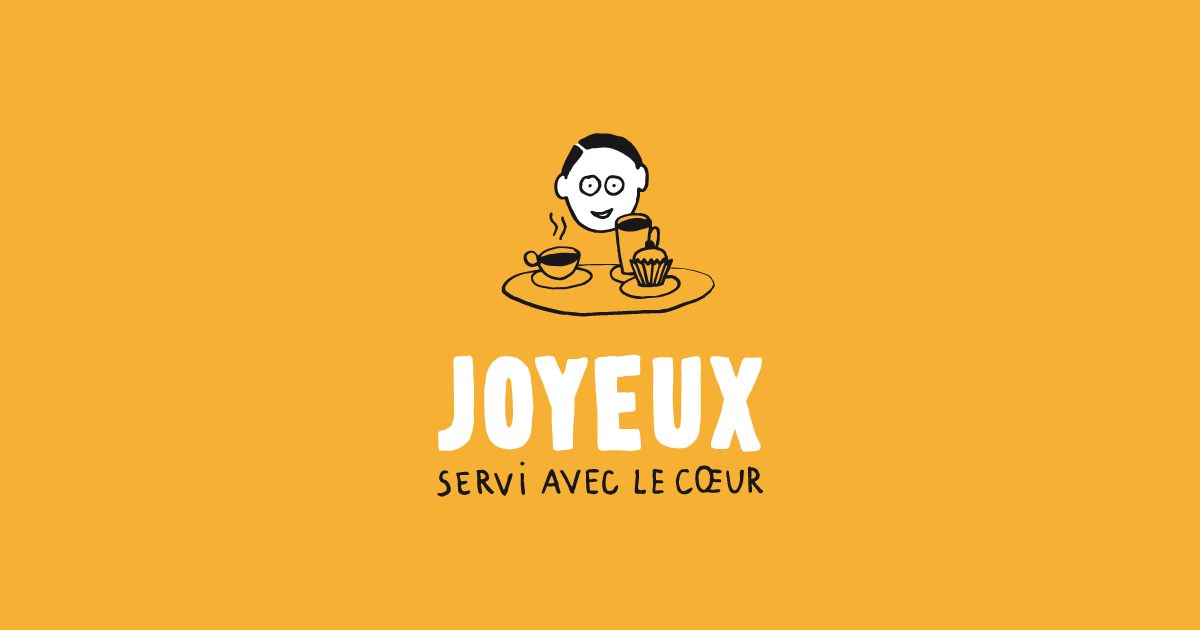 Joyeux, Le Café Servi Avec Le Coeur !