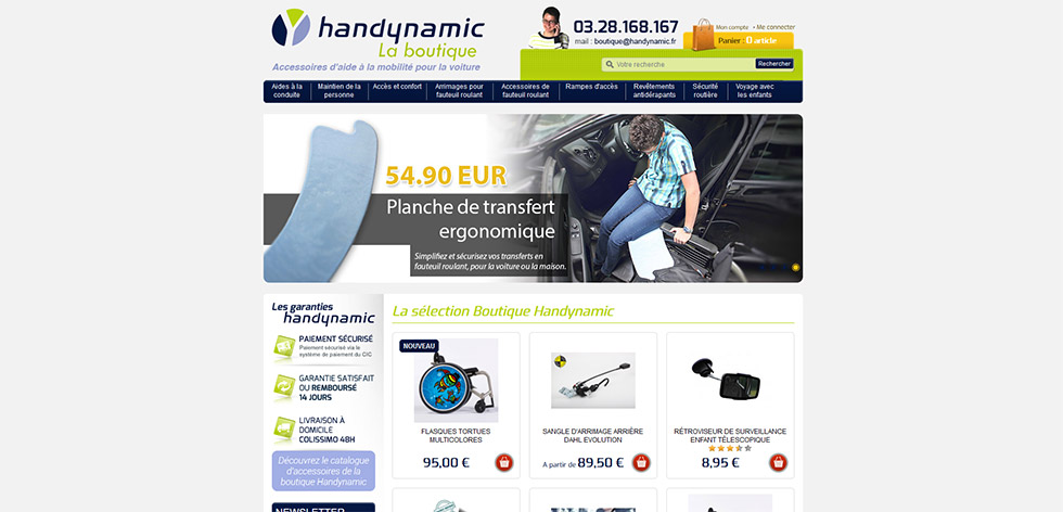 La boutique Handynamic assure l'expédition de vos commandes pendant le confinement !