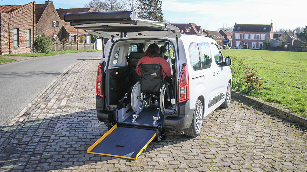 Le Berlingo HappyAccess offre un aménagement accessible et modulable