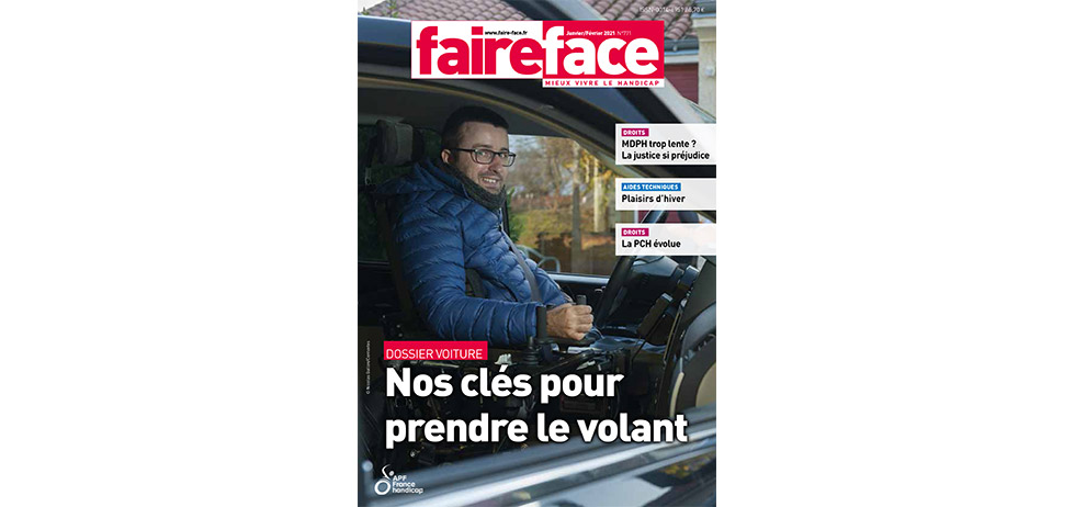 Le magazine Faire Face publie un grand dossier sur les voitures adaptées