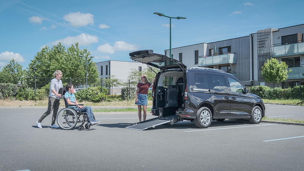 Le Caddy Xtra offre un aménagement ultra accessible et modulable
