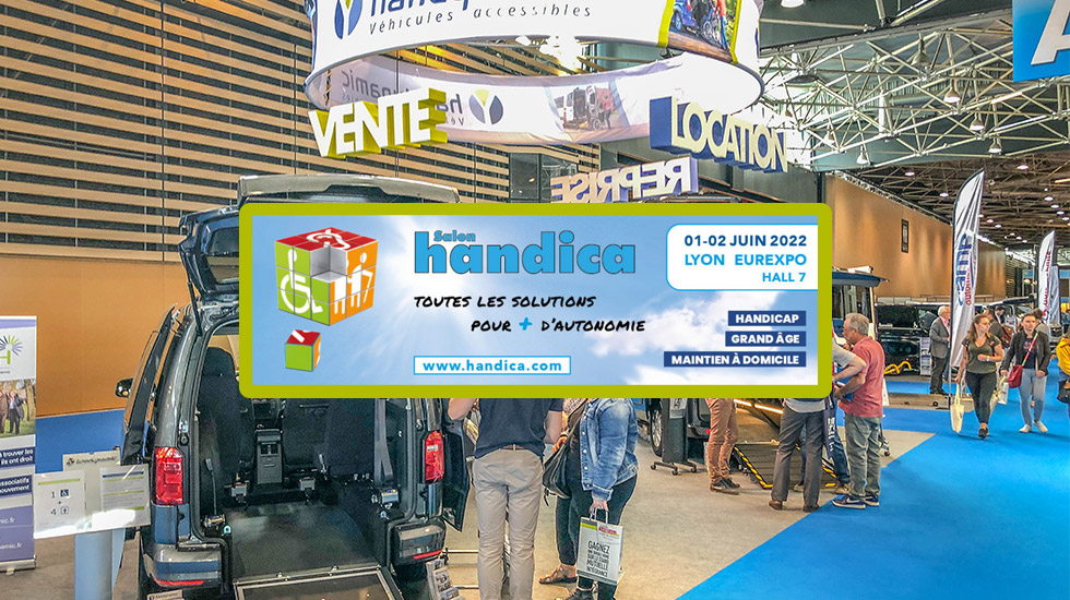 Découvrez Et Essayez Des Véhicules Accessibles Sur Le Salon Handica Lyon, Les 1er Et 2 Juin 2022 !