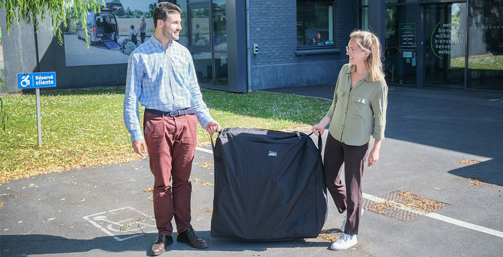 Nouveau : Le Sac De Transport Et De Protection Pour Fauteuil Roulant