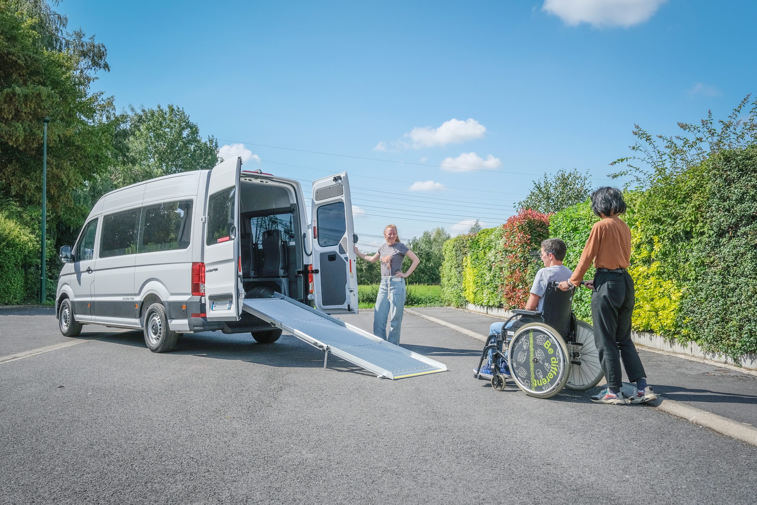 Présentation Du Volkswagen E-Crafter L3H3 TPMR Shuttle