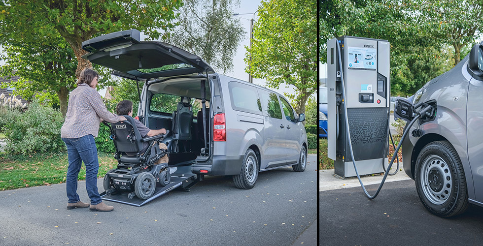 Handynamic commercialise un Vivaro-e 100 % électrique accessible en fauteuil roulant