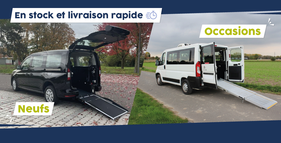 Véhicules Aménagés Handicap Neufs Ou D’occasion Livrés Rapidement !