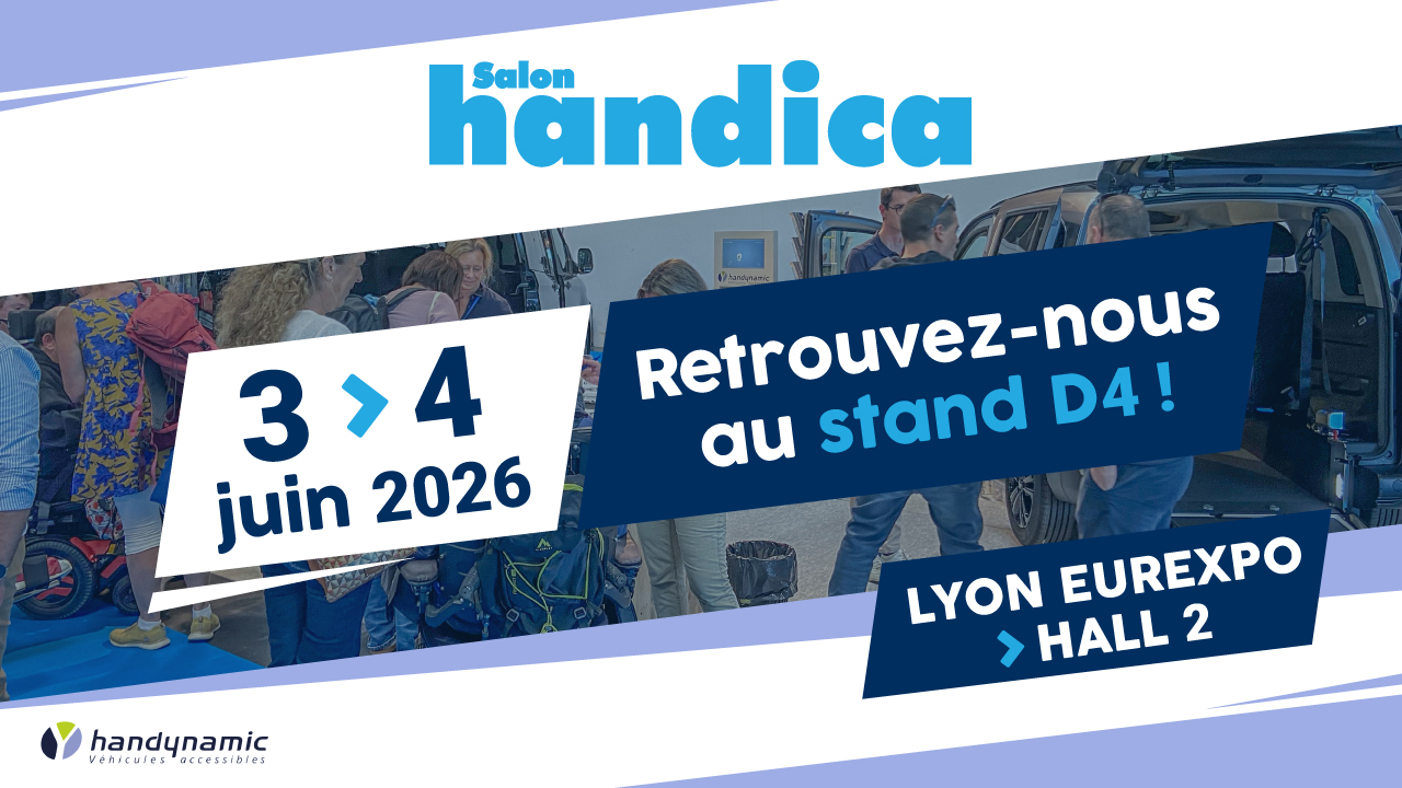 Handynamic Vous Donne Rendez-vous Au Salon Handica Lyon 2026