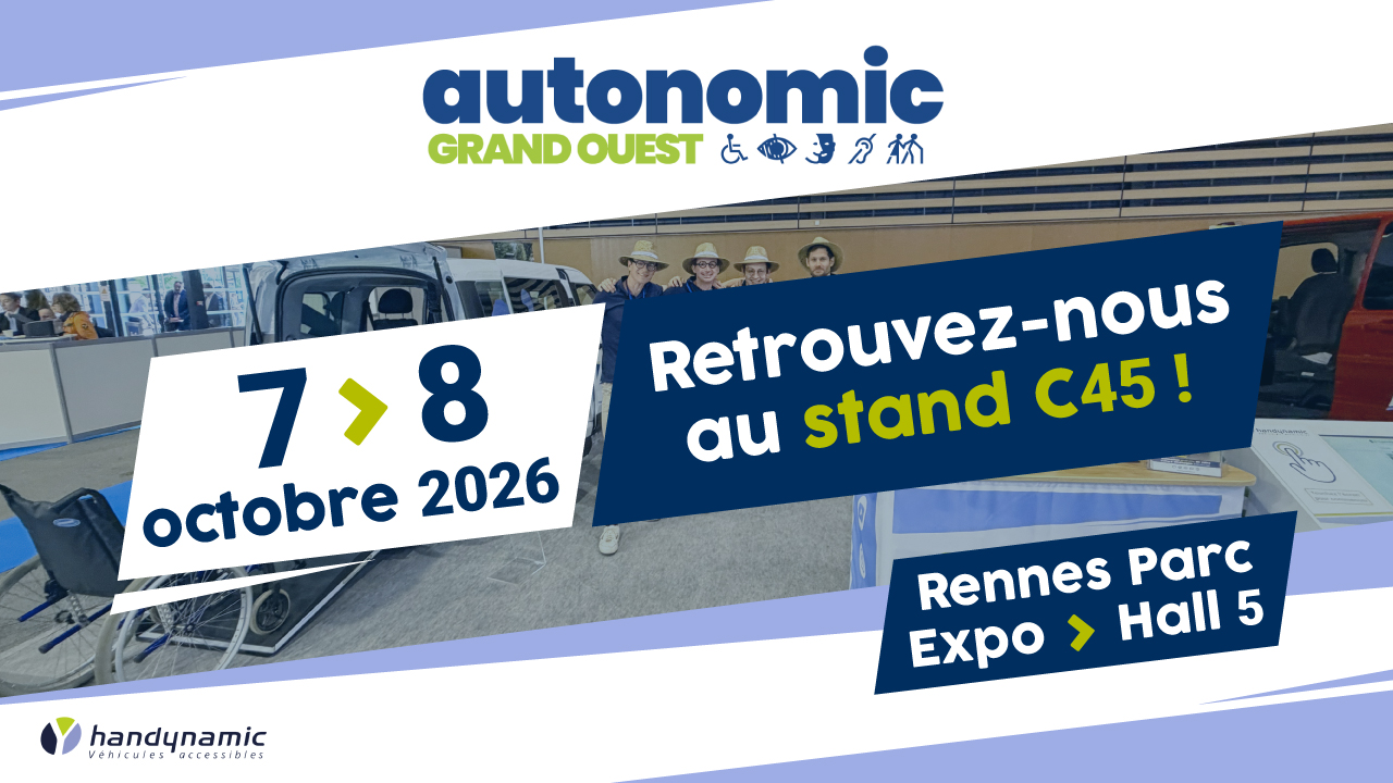 Retrouvez Handynamic Au Salon Autonomic Grand Ouest à Rennes !